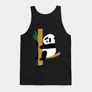 Hello cute panda Tank Top